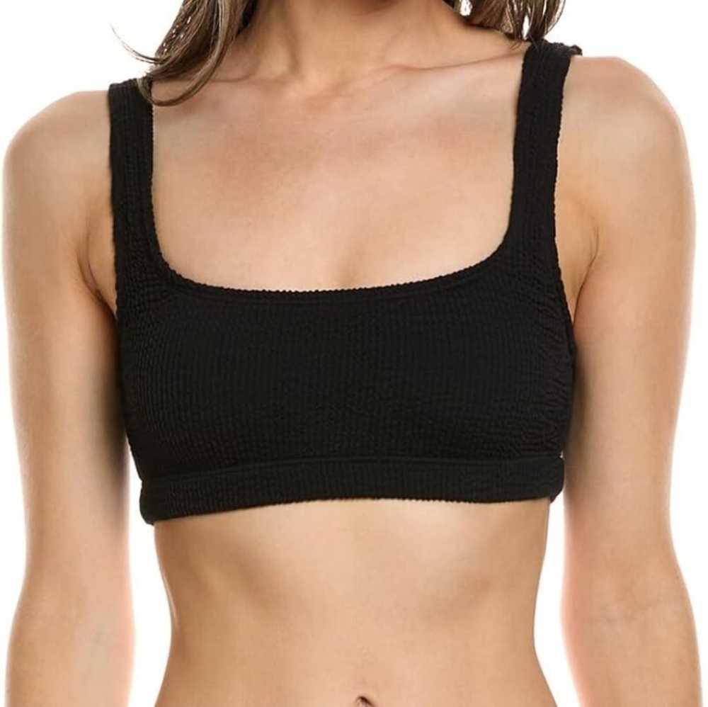 NWT Good American Women Karma Sport Bikini Top Bra sz 1/2 S/M